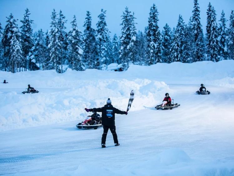 Singlereis Winterreis (HBO-WO) In Fins Lapland